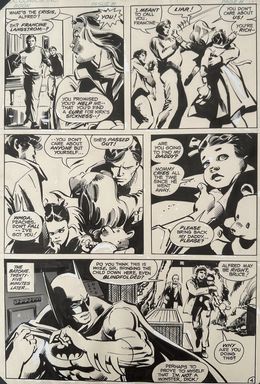 Dessin, Planche Originale Batman #348 page 4, Gene Colan