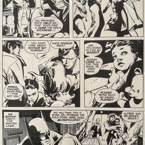 Fine Art Drawings, Planche Originale Batman #348 page 4, Gene Colan