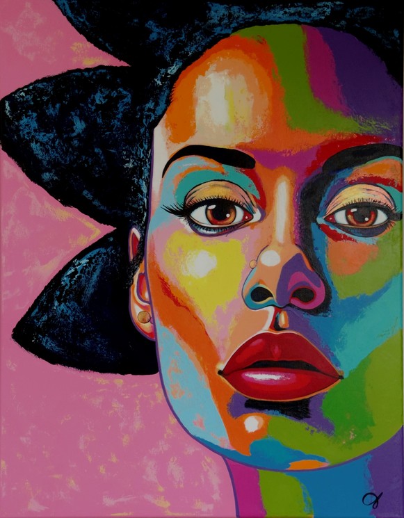 Christina Arebratt, Destiny, Painting on canvas