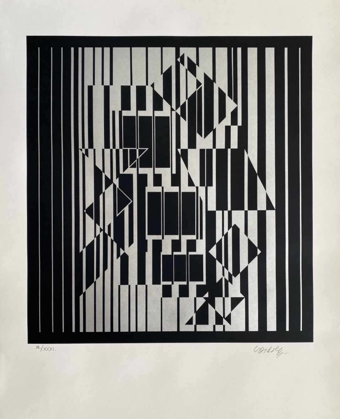 Victor Vasarely, Untitled Victor Vasarely, Untitled