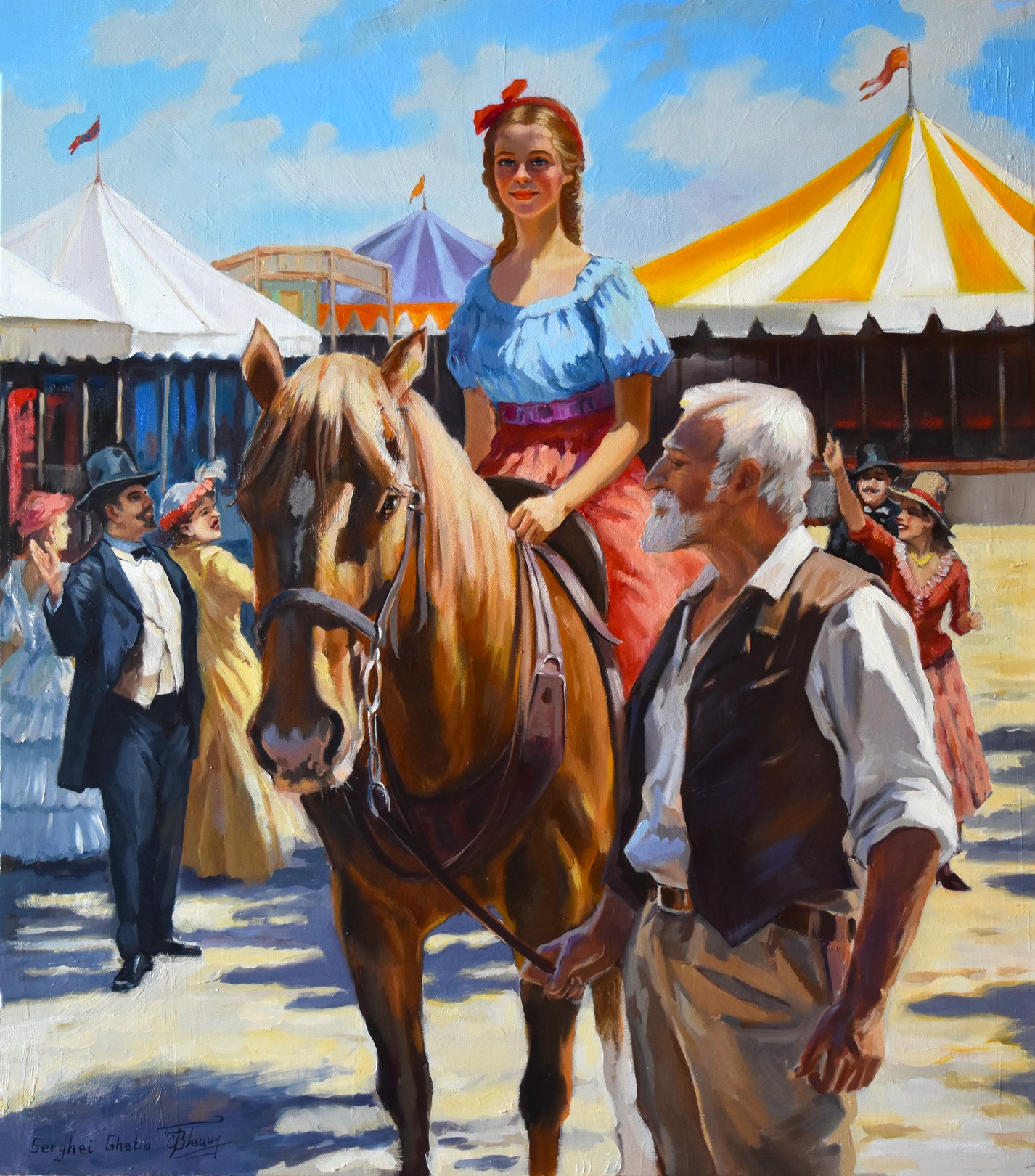 Serghei Ghetiu, In the circus town Serghei Ghetiu, In the circus town