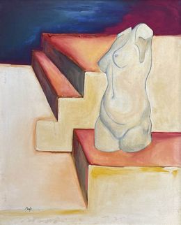 Peinture, Estatua II, Felisa Esteban - Maifx