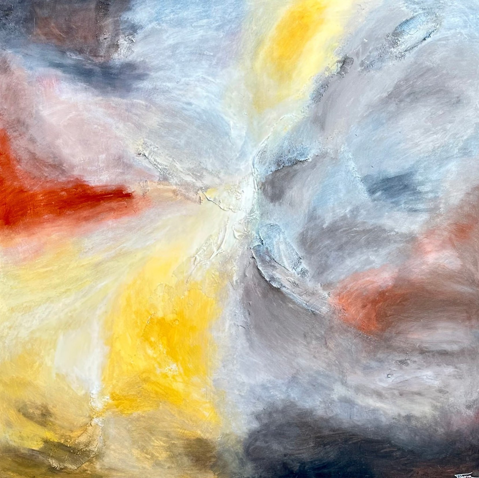 Jane Ti, Whirlwind of Emotions: Abstract Energy Vortex Jane Ti, Whirlwind of Emotions: Abstract Energy Vortex