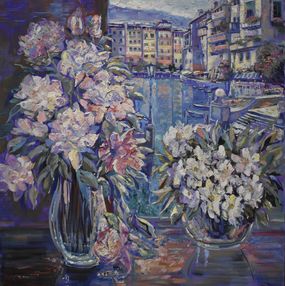Gemälde, Flowers of Portofino, Vladimir Shulakov