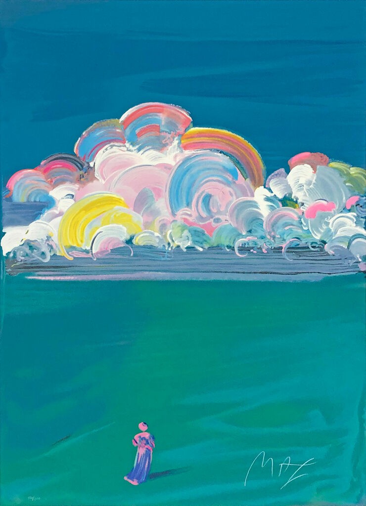 Peter Max, Sage (large hand signed serigraph) Peter Max, Sage (large hand signed serigraph)