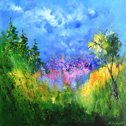 Painting, Epilobiums, Pol Ledent