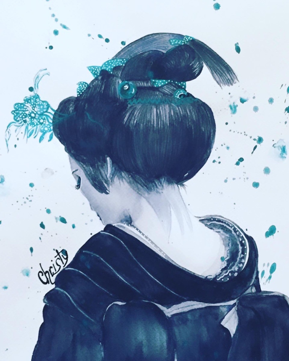 Christy, Geisha Emerald Christy, Geisha Emerald