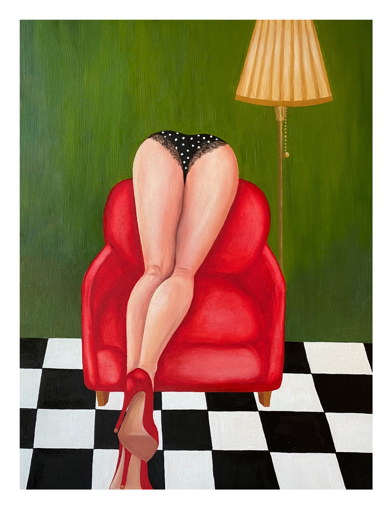 Kristina Mallen, Polka Dot Panties (Giclée Print) Kristina Mallen, Polka Dot Panties (Giclée Print)
