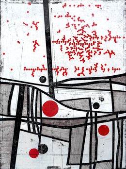 Painting, Hidden Story 22., Petr Strnad