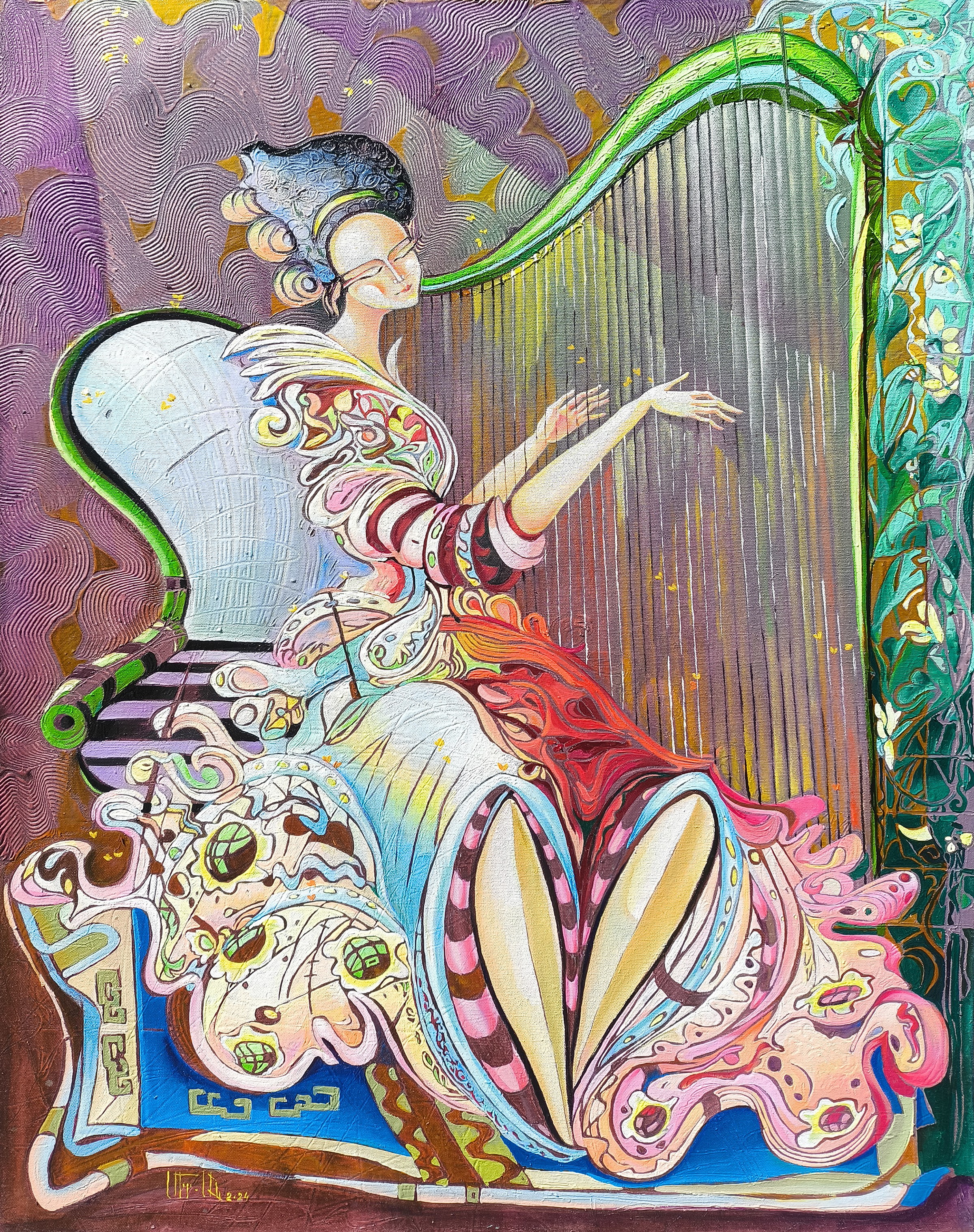 Anahit Mirijanyan, The Harpist Melody Anahit Mirijanyan, The Harpist Melody
