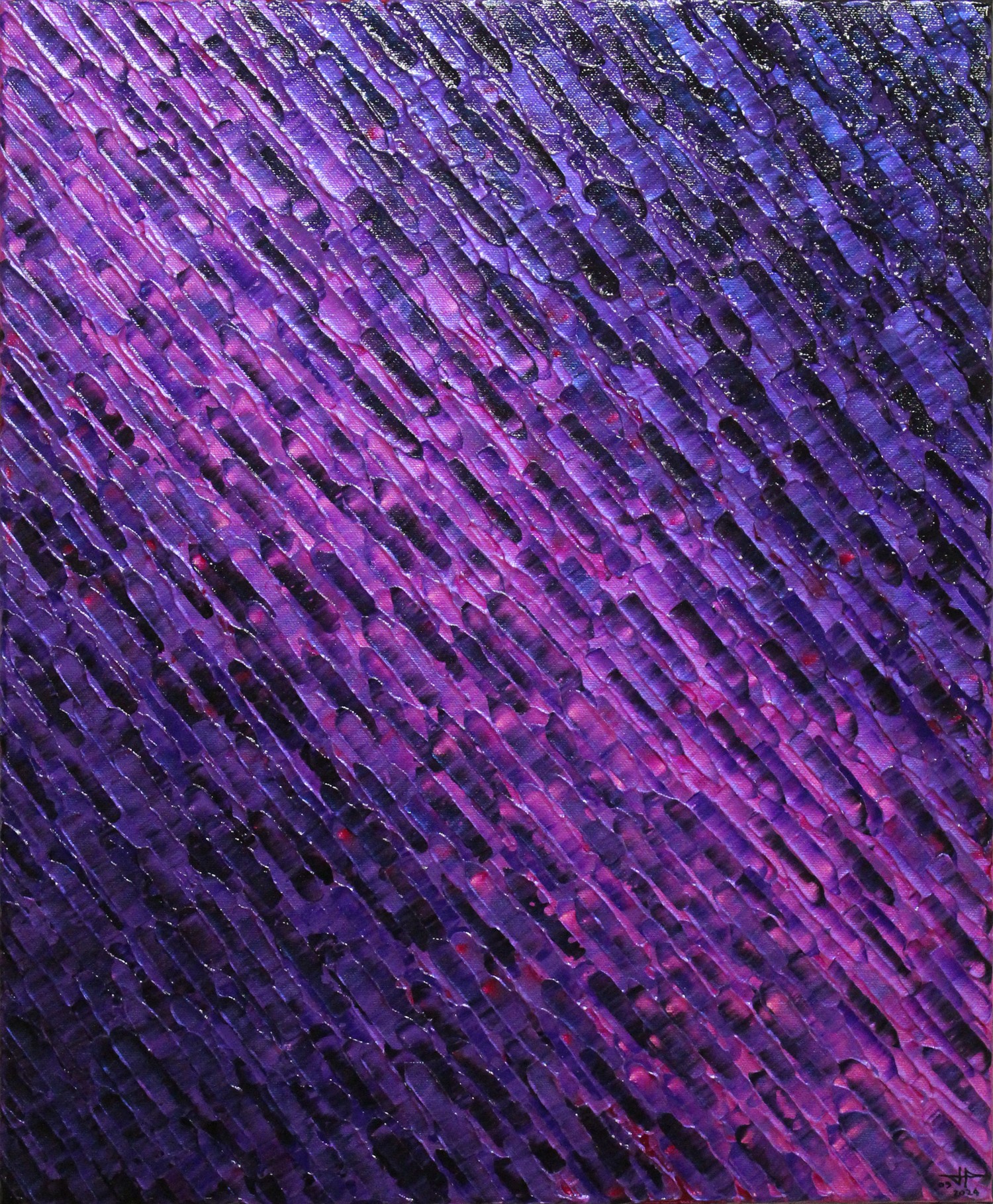 Jonathan Pradillon, Diagonale violette Jonathan Pradillon, Diagonale violette
