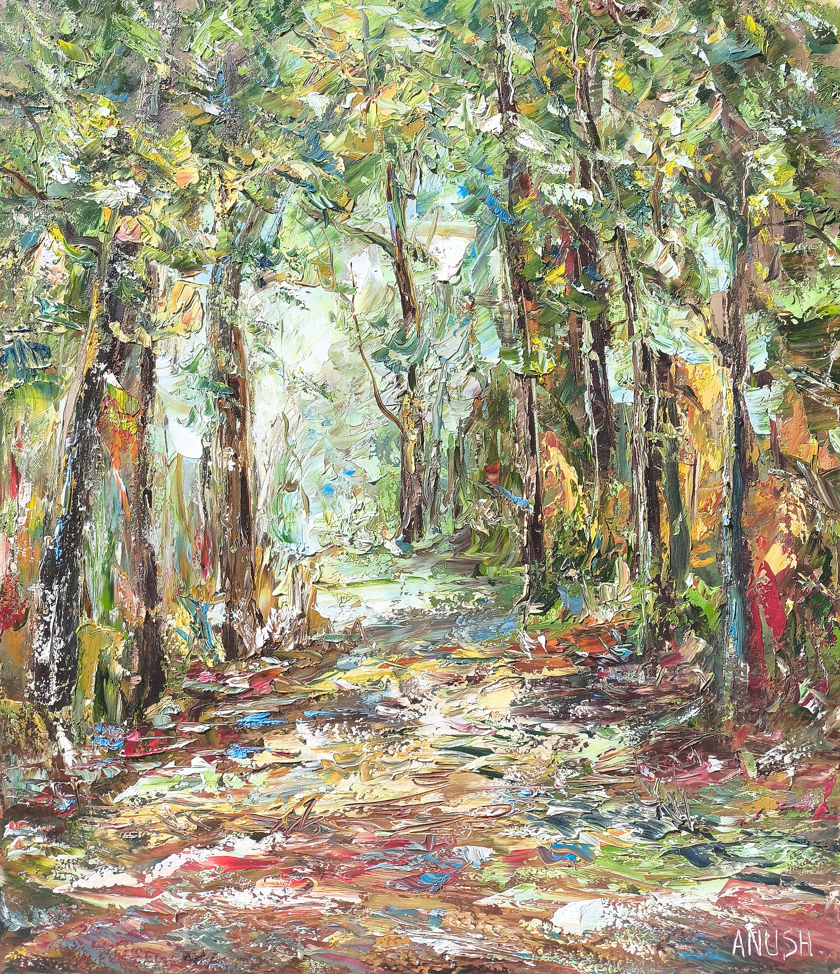 Anush Emiryan, Woodland Pathway Anush Emiryan, Woodland Pathway