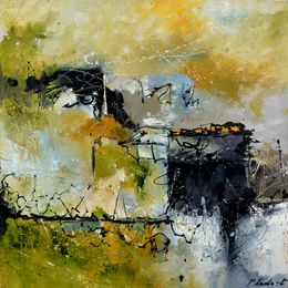 Painting, Living in the green, Pol Ledent