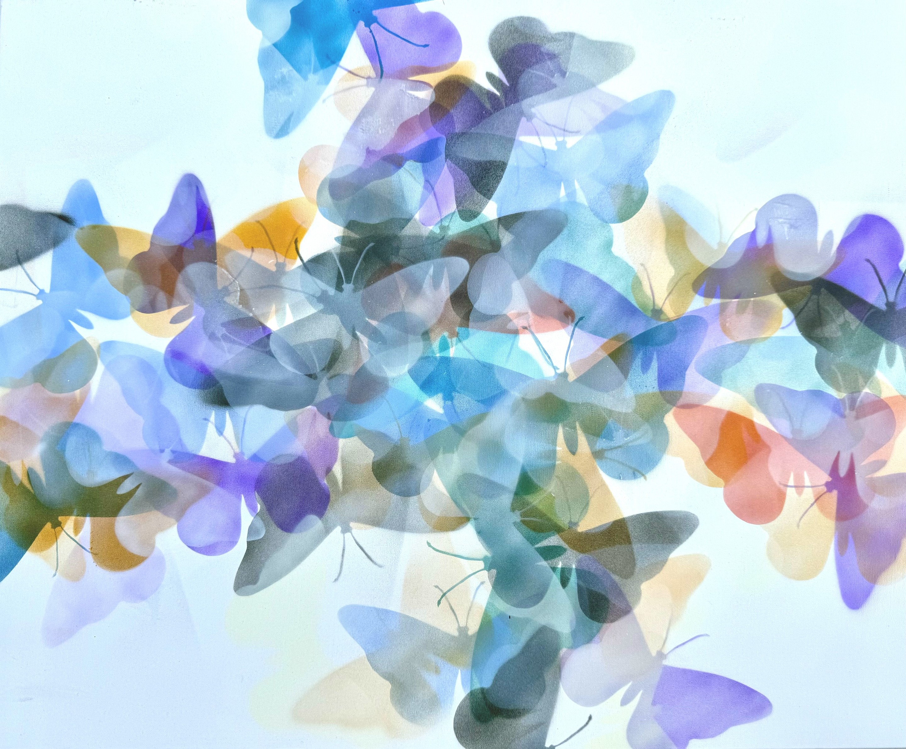 Edewann, Blue Butterflies Edewann, Blue Butterflies