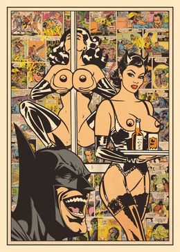 Print, Members only (Batman), Kobalt
