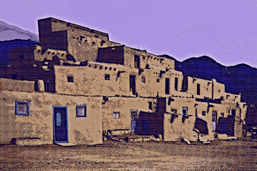Jarmila Kostliva, Pueblos In New Mexico Jarmila Kostliva, Pueblos In New Mexico