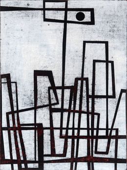 Painting, Relic Fragment 1., Petr Strnad