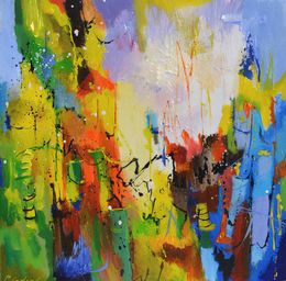 Painting, Dedalus found his way, Pol Ledent