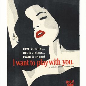 Print, Lorenzo Eroticolor “Love is Wild, Lorenzo Eroticolor