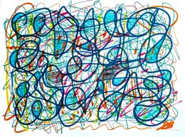 Fine Art Drawings, Perturbations III, Damien Berrard
