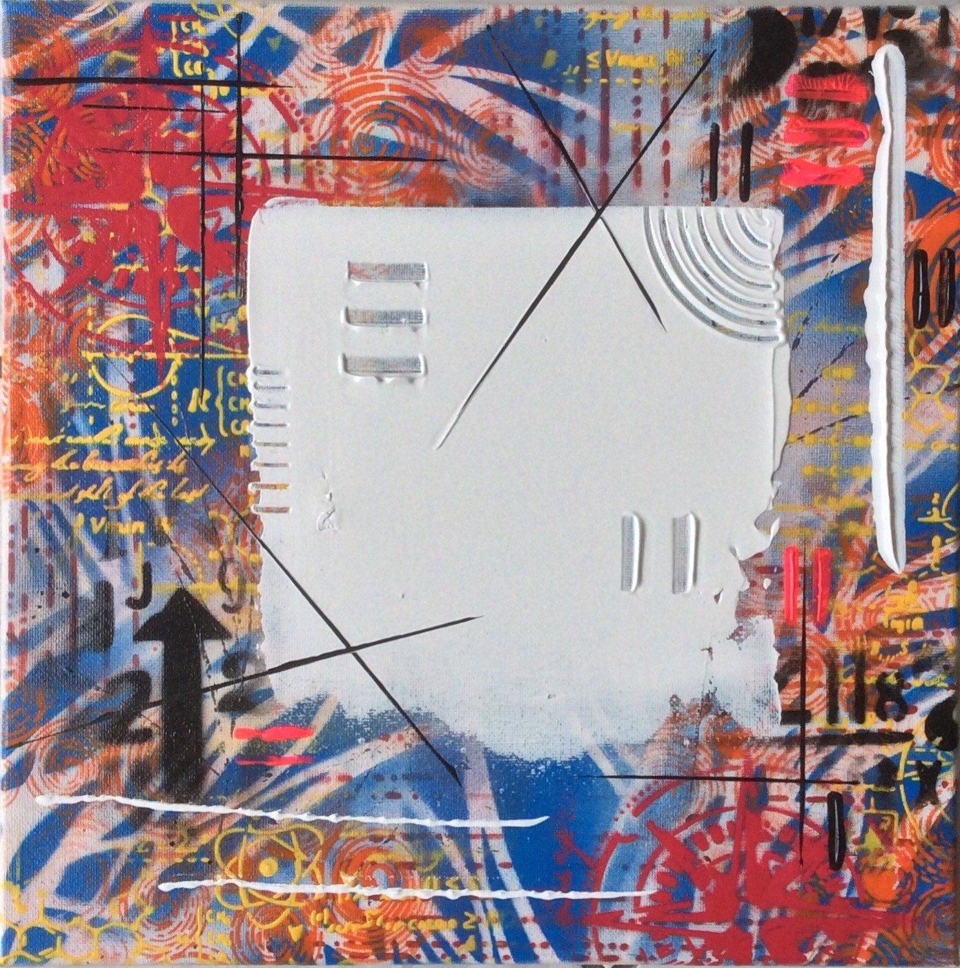 Art Rez, White flag Art Rez, White flag