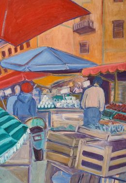 Gemälde, In Piazza del Carmine, Fabrizia Conti