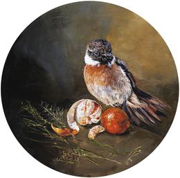 Gemälde, La clémentine - Monde animalier et nature, Clara Nomdedeu