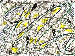 Fine Art Drawings, Perturbations VIII, Damien Berrard