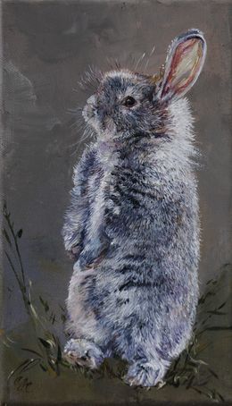 Painting, Lapinou - Monde animalier et nature, Clara Nomdedeu
