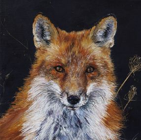 Gemälde, Le Renard - Monde animalier et nature, Clara Nomdedeu