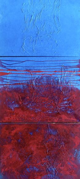 Painting, Triptyque n°4, Maryam Shams