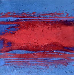 Peinture, Réseaux Cosmo-Telluriques 9, Maryam Shams