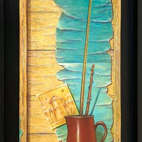 Painting, Le chanteur de cafetières, Philippe Vercellotti