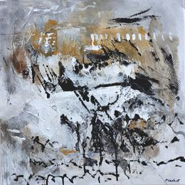 Painting, Primitive writing, Pol Ledent