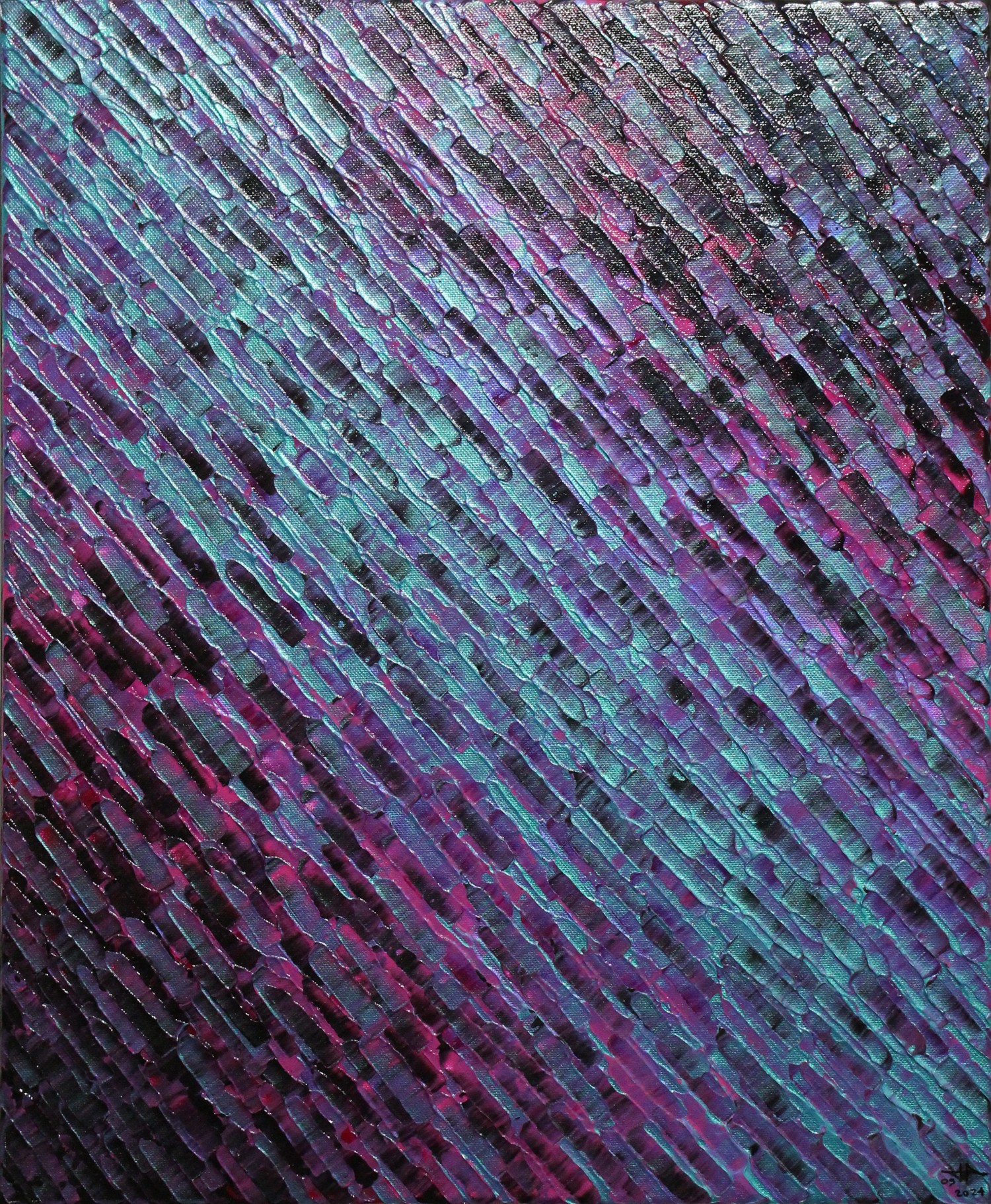 Jonathan Pradillon, Diagonale bleue rose Jonathan Pradillon, Diagonale bleue rose