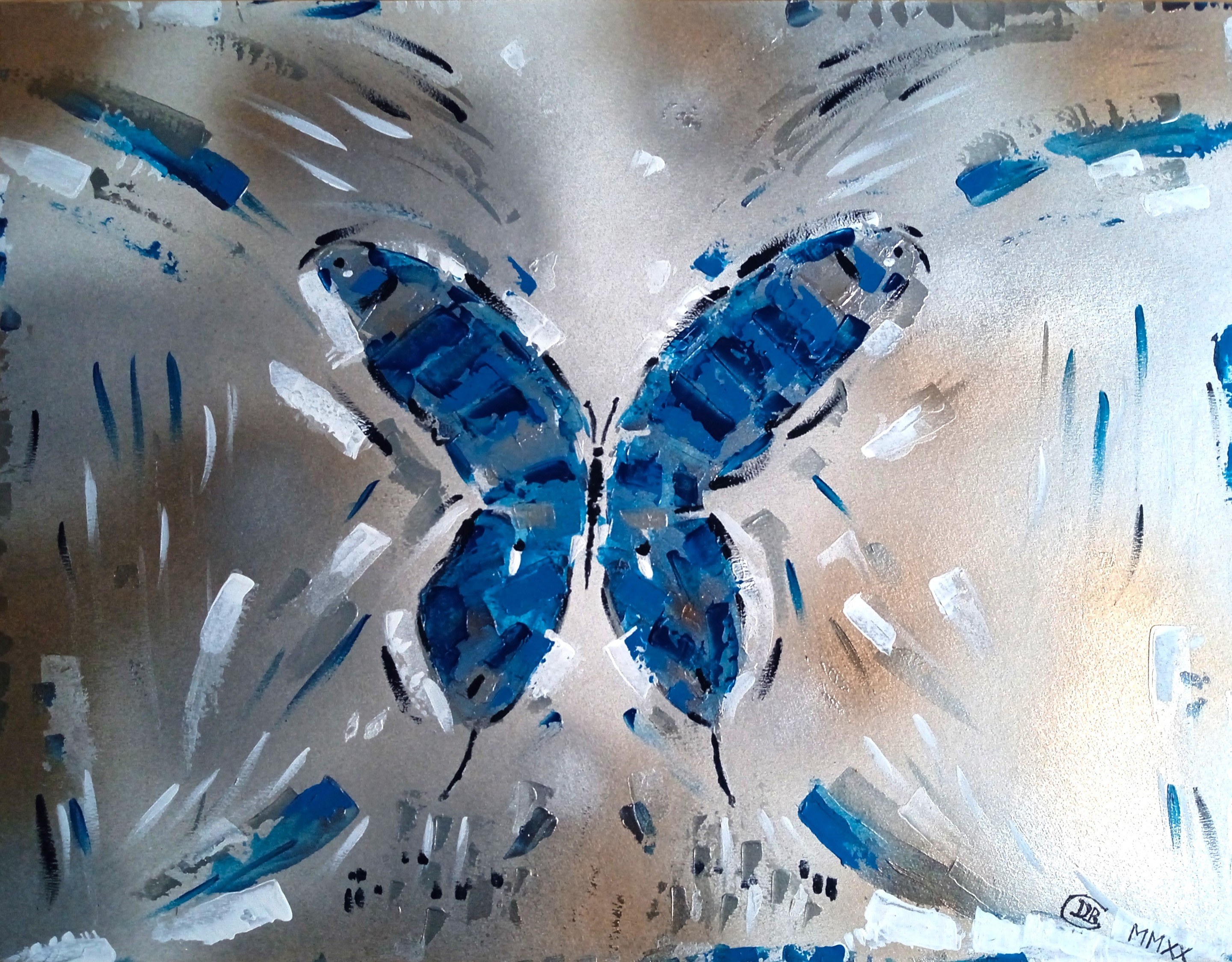 Damien Berrard, Le papillon bleu Damien Berrard, Le papillon bleu