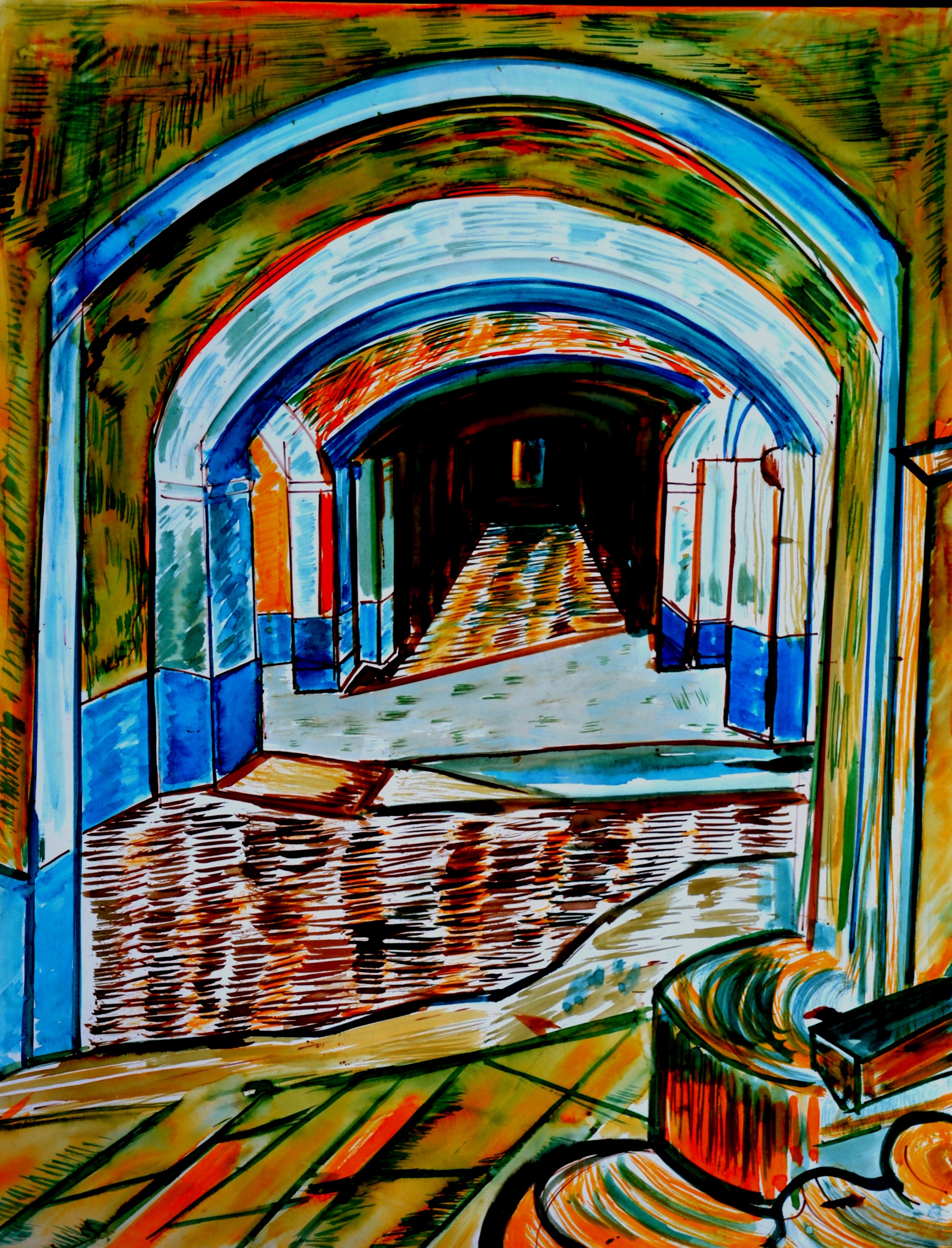 Anand Manchiraju, A cave Anand Manchiraju, A cave