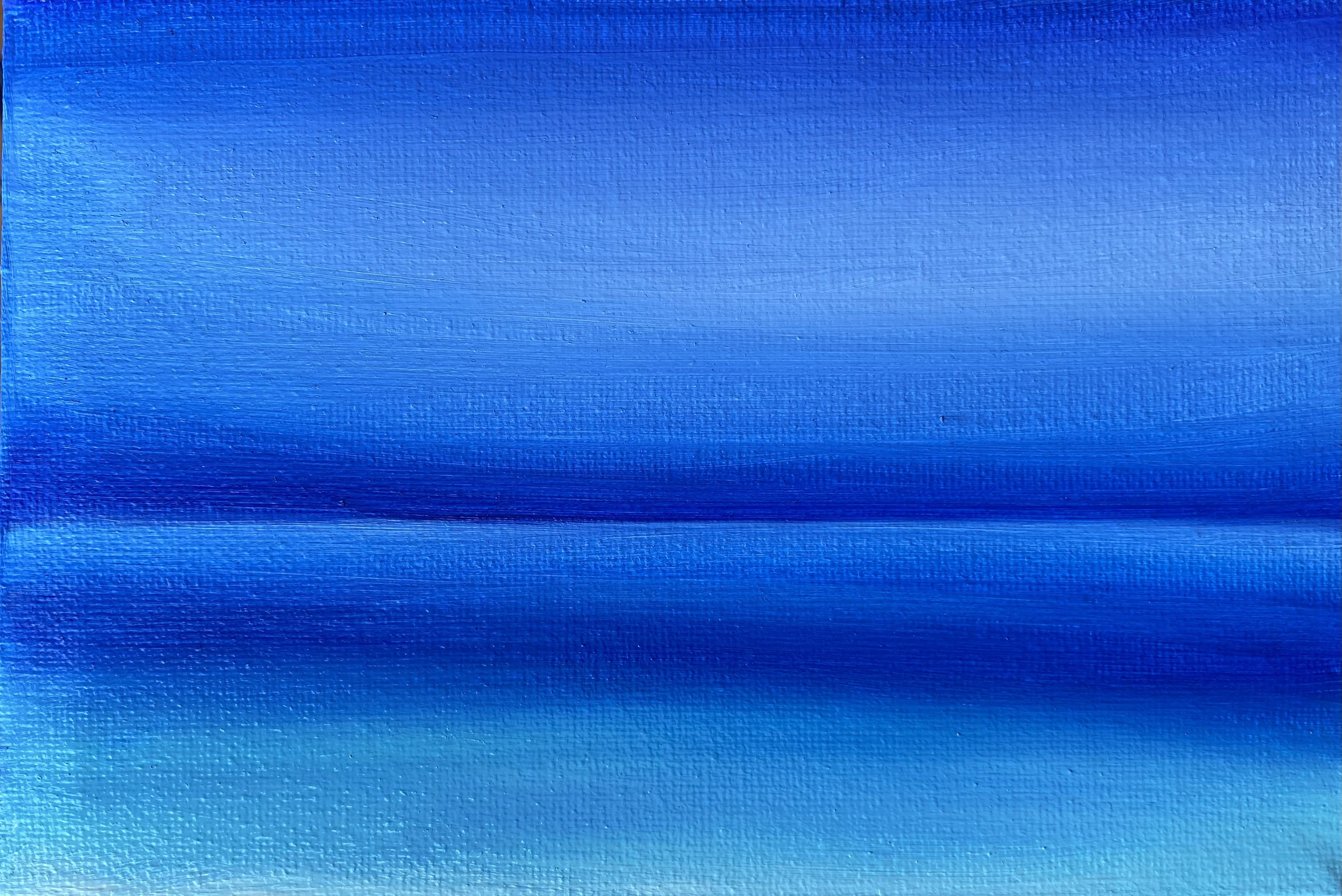 Nataliia Krykun, Minimalism seascape - blue lake, water, Skyline, ocean Nataliia Krykun, Minimalism seascape - blue lake, water, Skyline, ocean