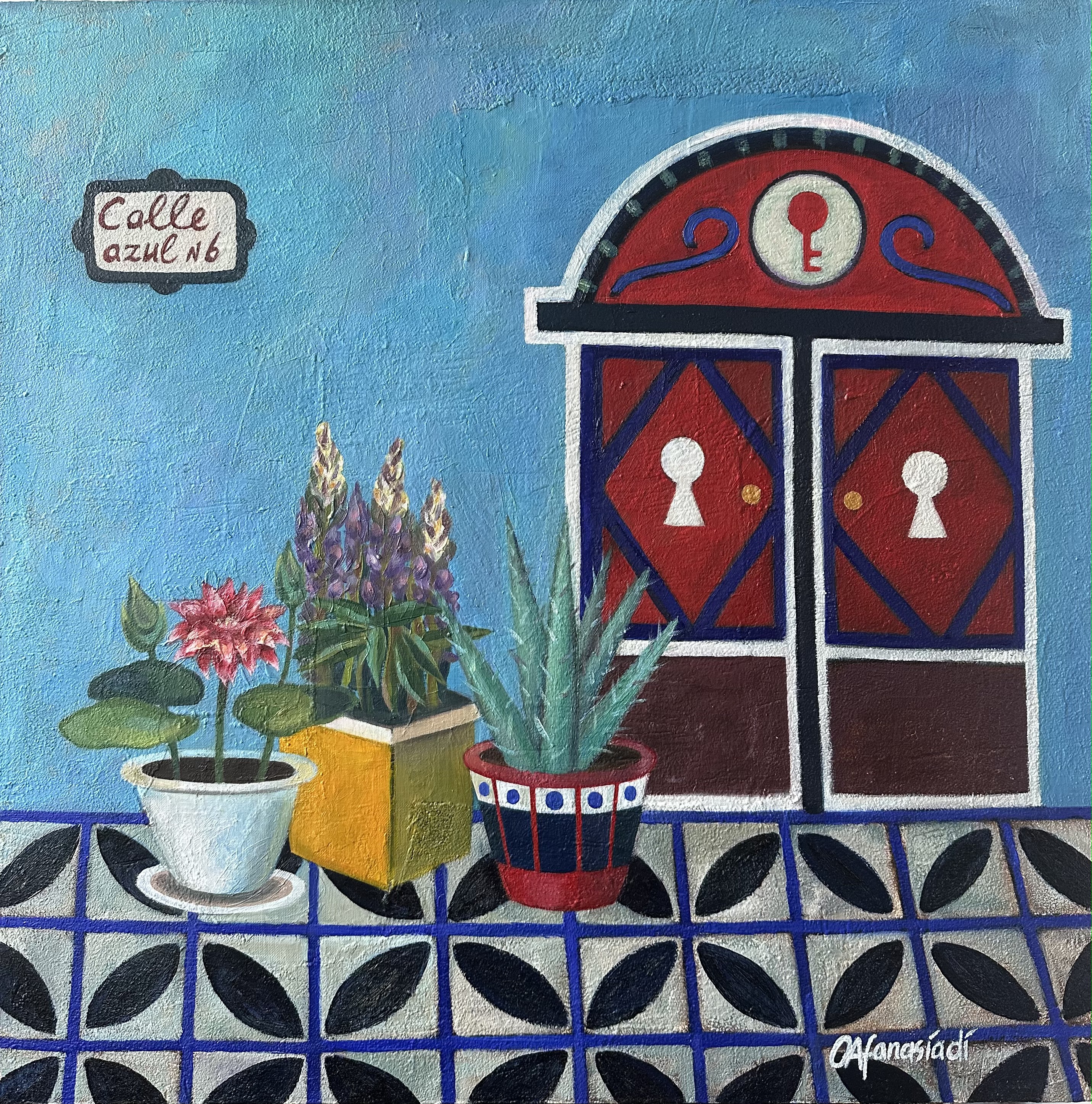 Olga Afanasiadi, Blue lane Olga Afanasiadi, Blue lane
