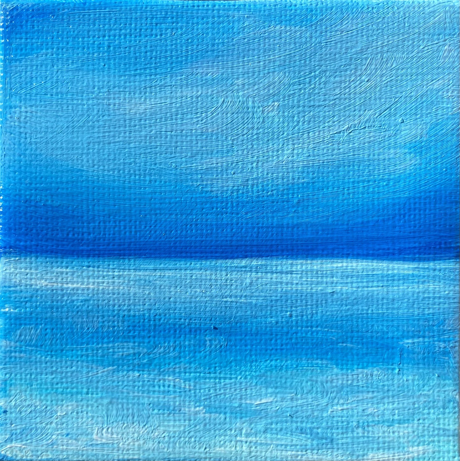 Nataliia Krykun, Seascape turquoise - Sunset, skyline, Water waves Nataliia Krykun, Seascape turquoise - Sunset, skyline, Water waves