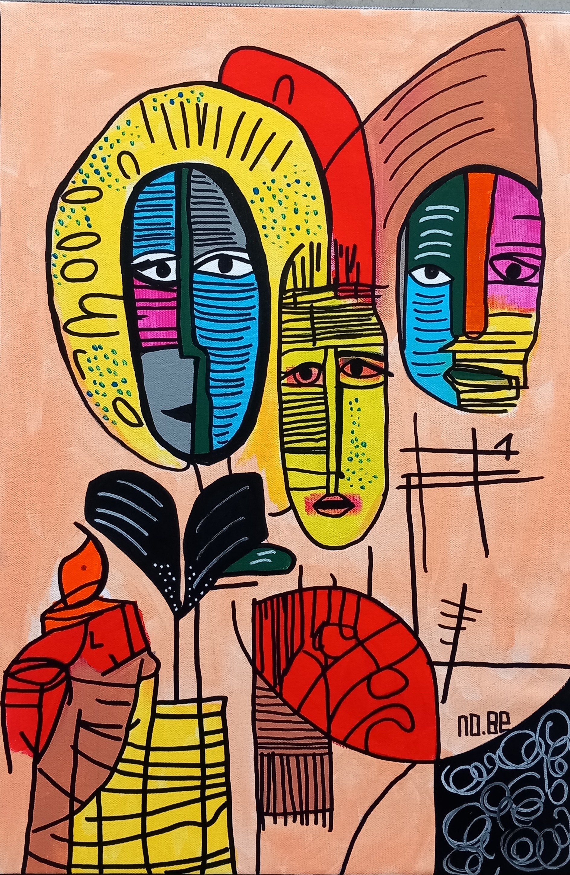 Morena MoBe, Flower faces Morena MoBe, Flower faces