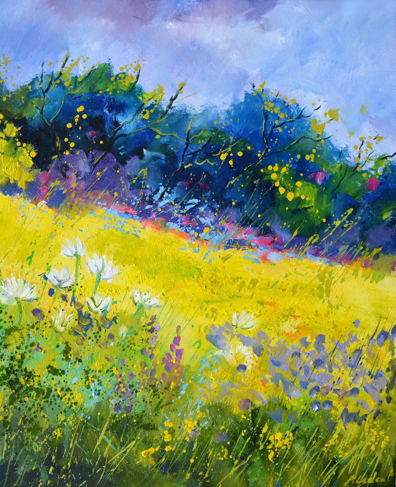 Pol Ledent, Summer meadow 5624 Pol Ledent, Summer meadow 5624