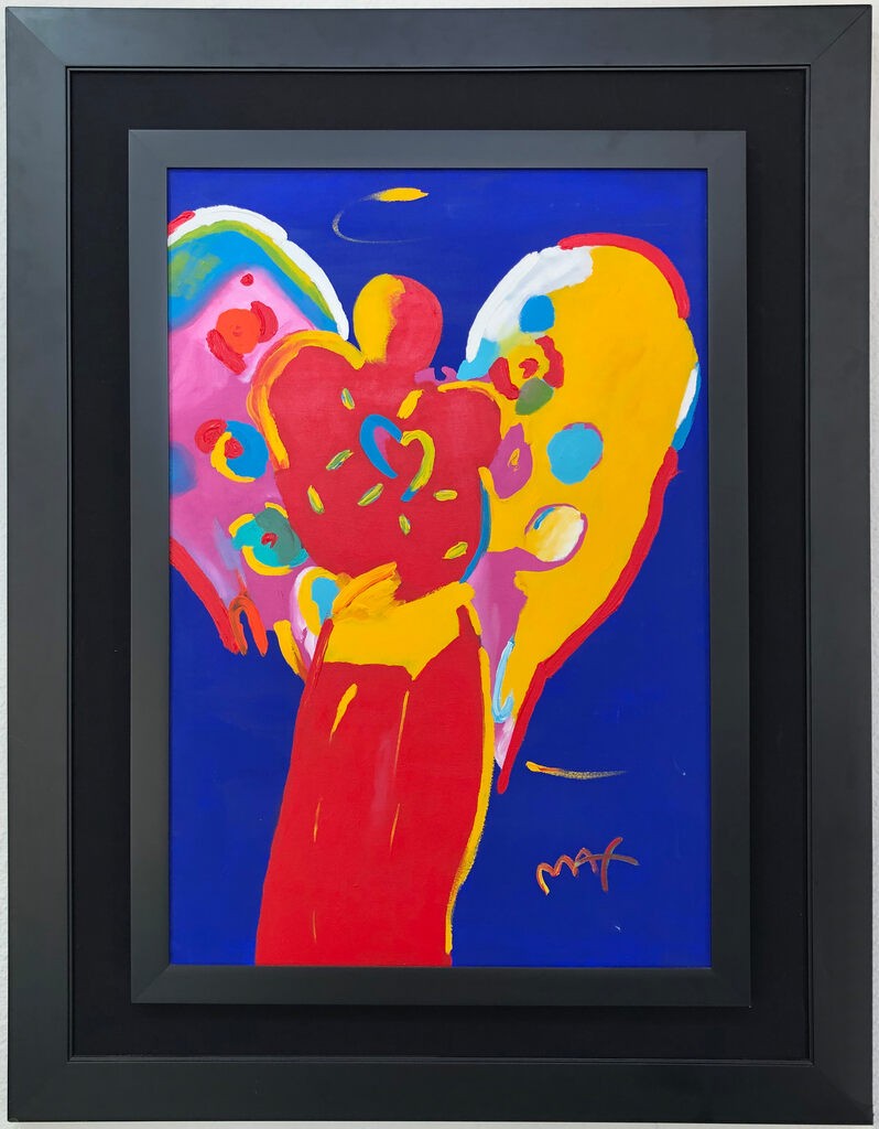 Peter Max, Angel with Heart Peter Max, Angel with Heart