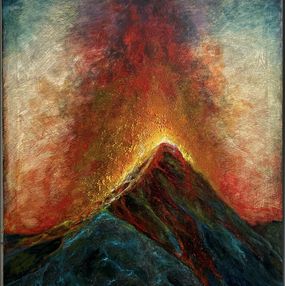 Gemälde, Volcano, Keti Bubunauri