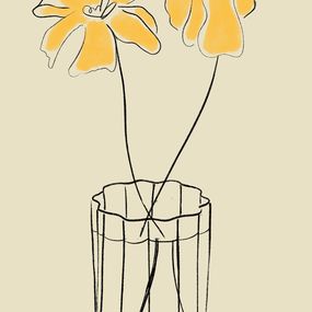 Print, La fleur jaune, Shay Shaked