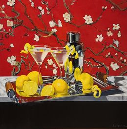 Painting, Lemon Twist, Amy Nelder