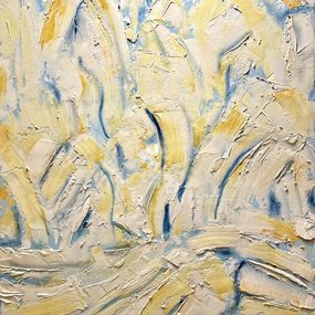 Painting, Abstraction Impressioniste 11 Jaune et Bleu, Dagan B