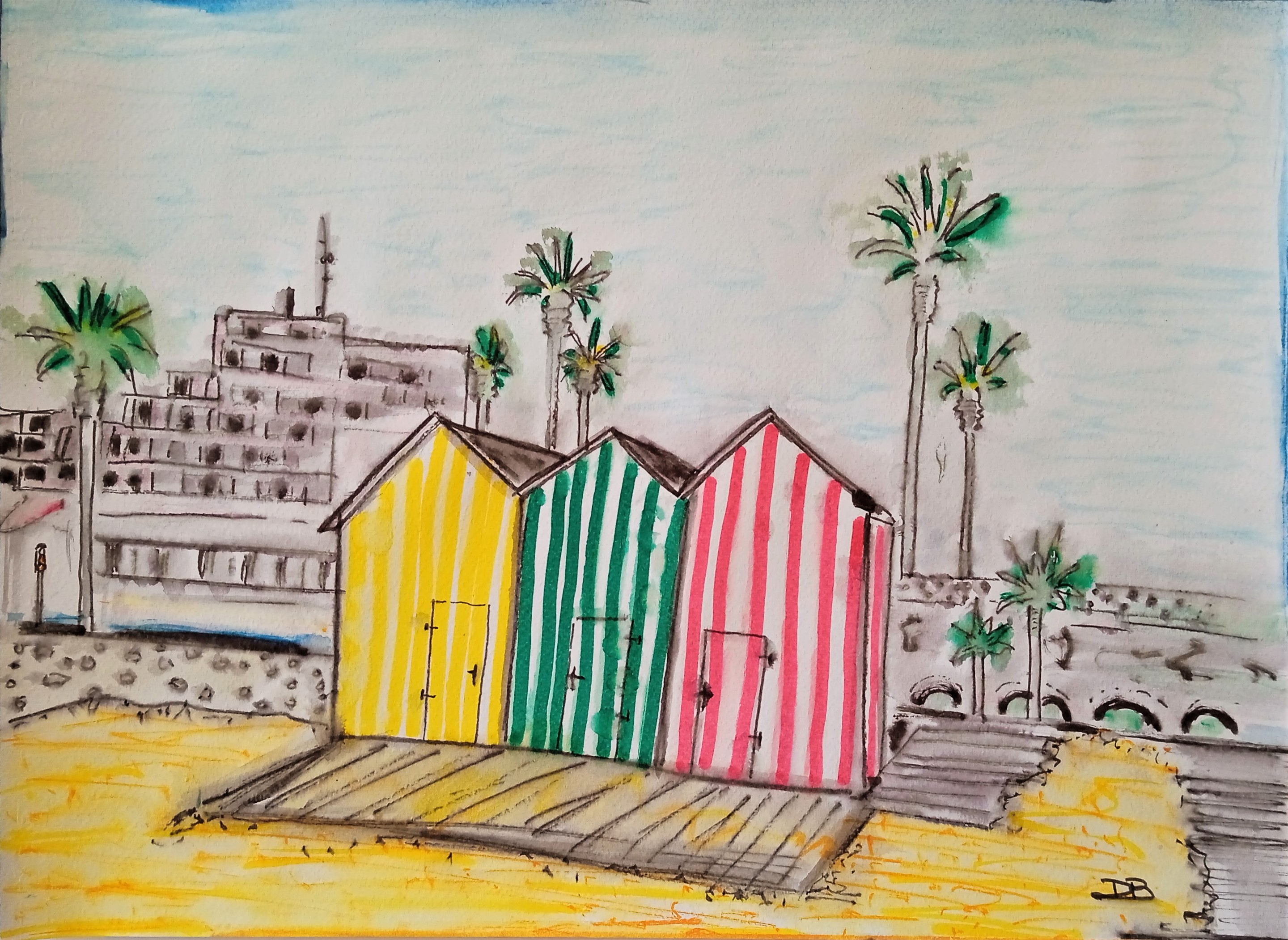 Damien Berrard, Trois maisons de plage Damien Berrard, Trois maisons de plage
