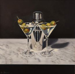 Painting, Double Trouble, Amy Nelder