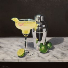 Painting, First Kiss, Amy Nelder